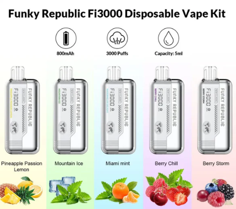 Funky Republic fi3000 PUFFS